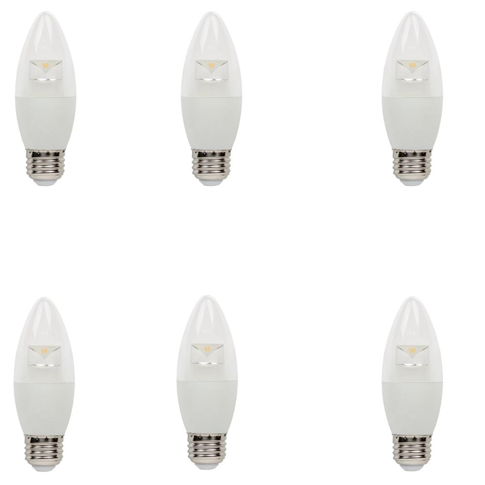 Westinghouse 60-Watt Equivalent Soft White B13 Dimmable LED Light Bulb ...