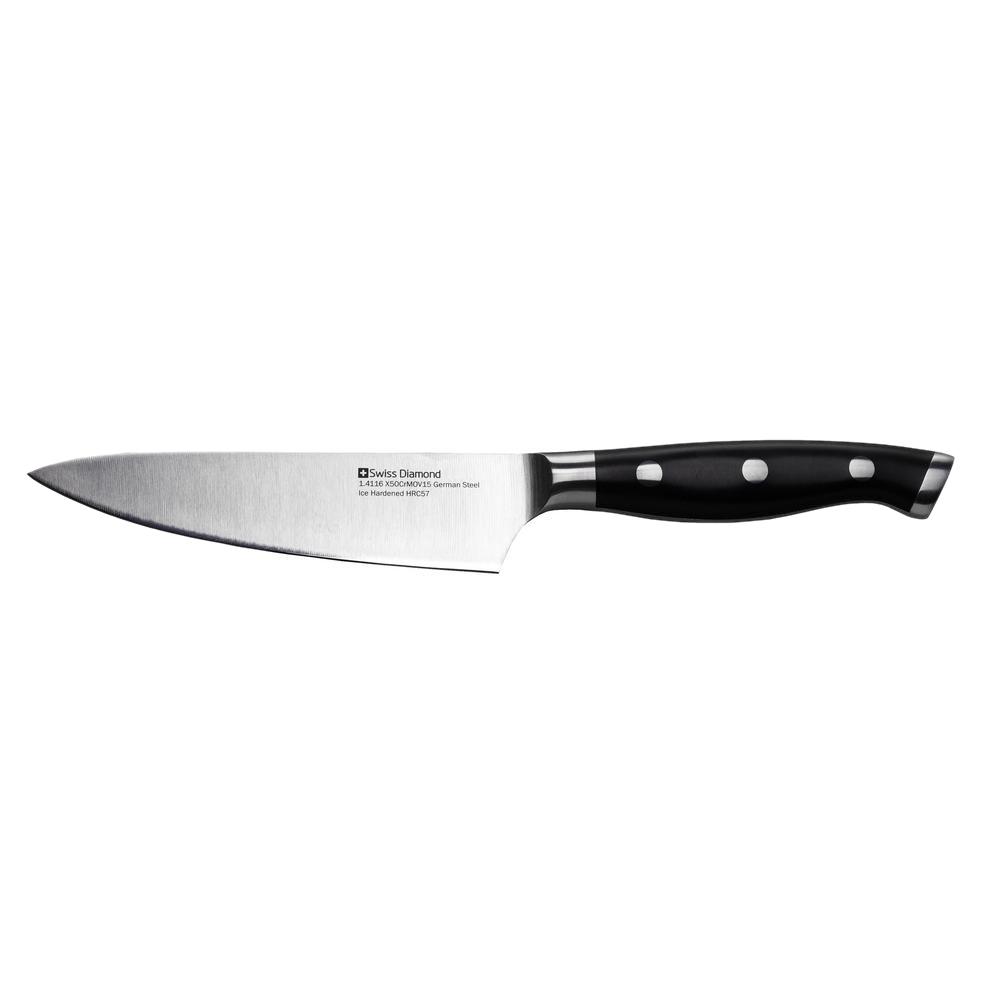 Swiss Diamond 5 In Utility Knife Sdpk05 The Home Depot Swiss Diamond 5 In Utility Knife