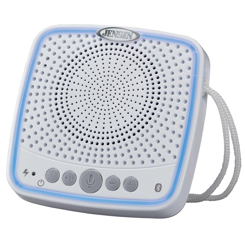 Jensen Waterproof Bluetooth Shower Speaker