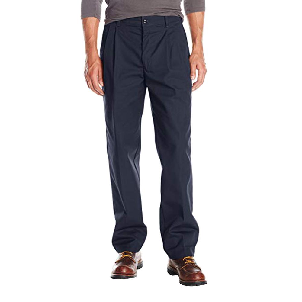 red kap pleated work pants
