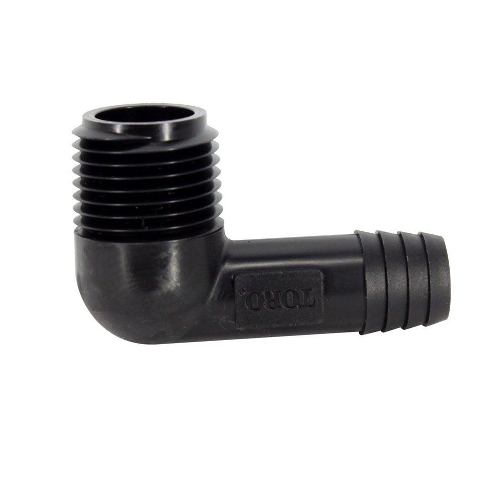 Toro Funny Pipe Male Elbow 3/8 in. Insert by 1/2 in. Male NPT (10Pack