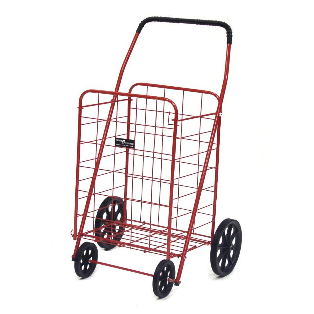 Easy Wheels JumboA Shopping Car011RRD The Home Depot