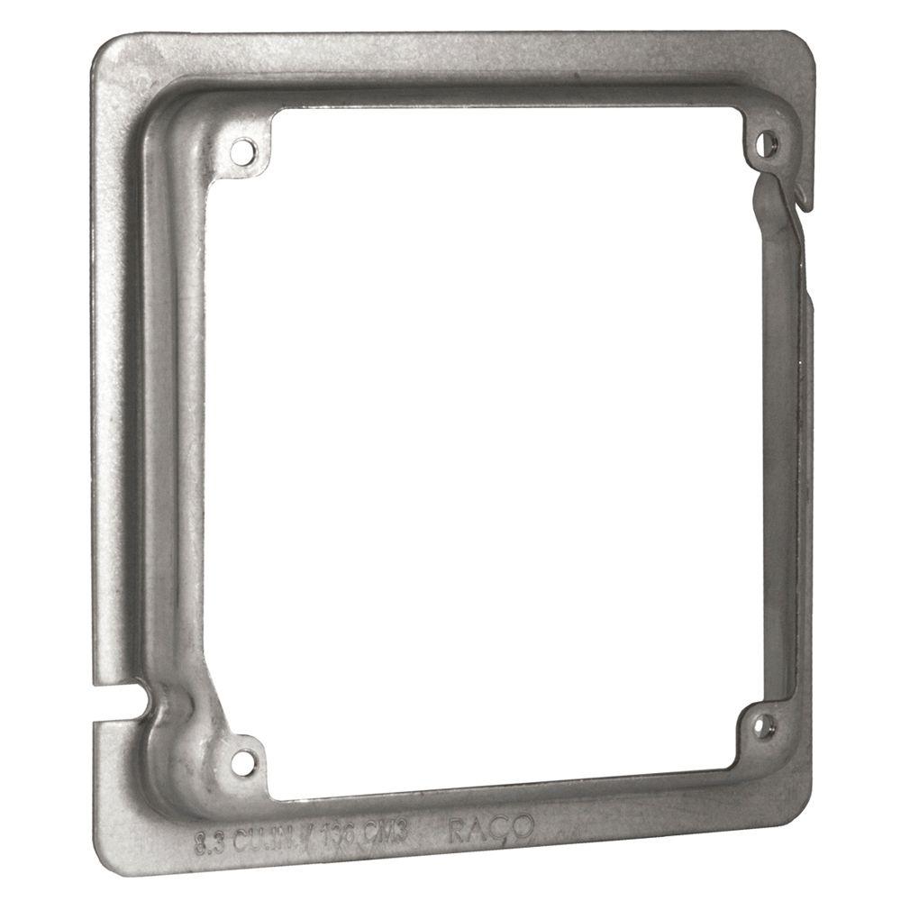 Hubbell-Raco - Flat Electrical Box Cover: Steel | MSC Direct