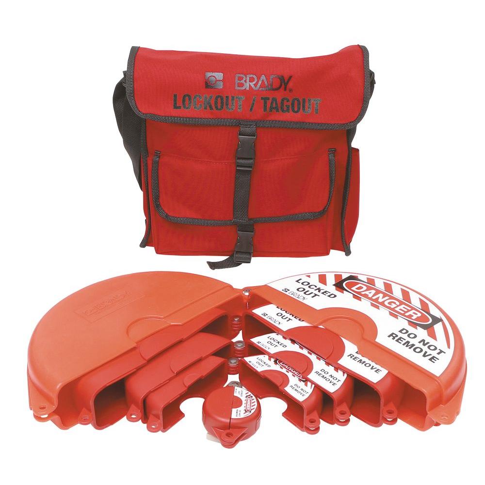 Brady Gate Valve Lockout Satchel Kit99676 The Home Depot