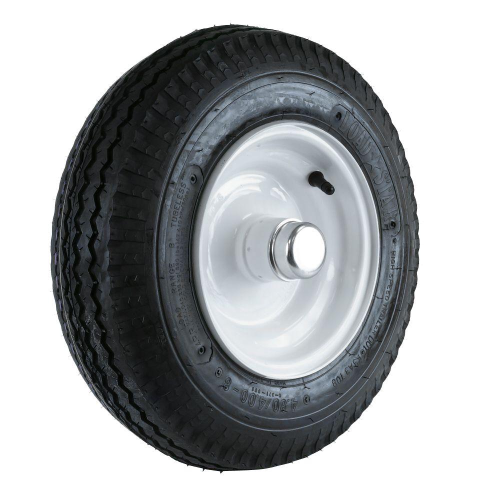 Martin Wheel 480/400-8 LRB Tire and Wheel with 3/4 inch Bearing for Log... by Martin Wheel