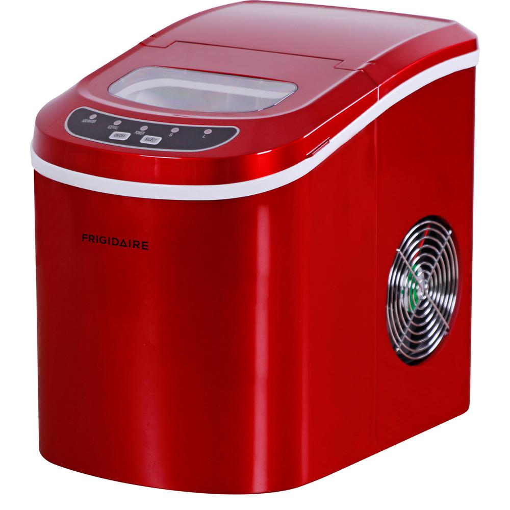 Frigidaire 26lb. Portable Countertop Icemaker - EFIC108 - RED