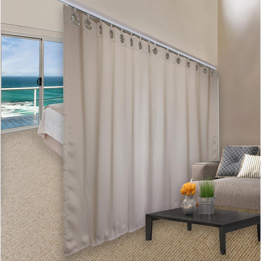 Rod Desyne 12 Ft 18 Ft Ceiling Room Divider Track Kit Dvd6ft