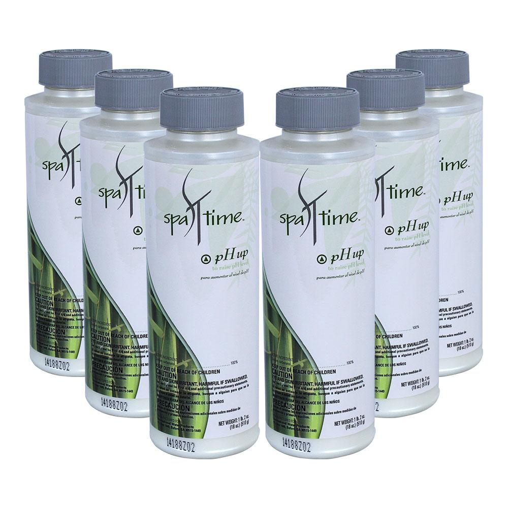 Spa Time Spa And Hot Tub 18 Oz Ph Up 6 Pack