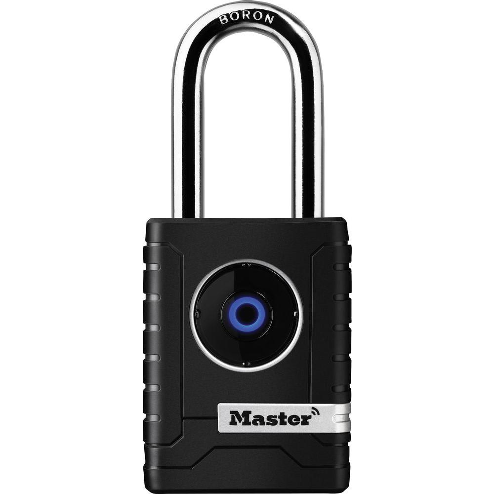Master Lock Bluetooth Smart 2-7/32 inch Outdoor Padlock with 2 inch Shackle by Master Lock
