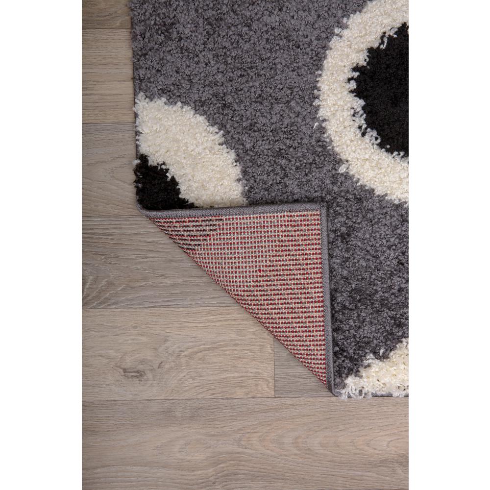 2 x 72 Rugshop Modern Circles Area Rug Runner Blue