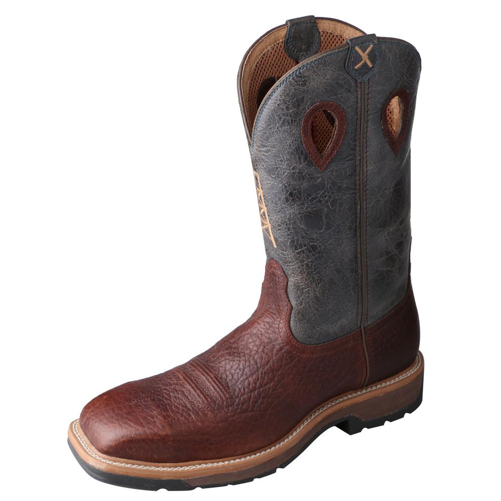 safety toe western boots