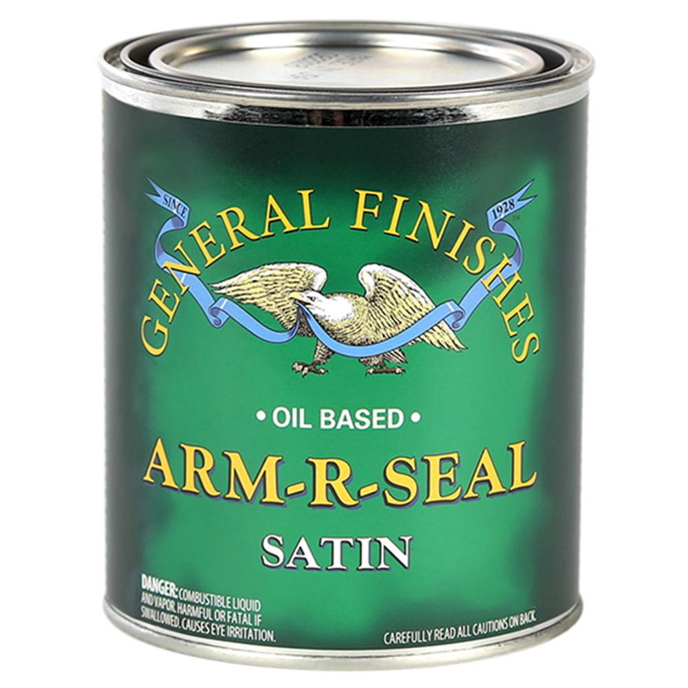 General Finishes 1 gal. Satin Arm-R-Seal Urethane Interior Topcoat-GF