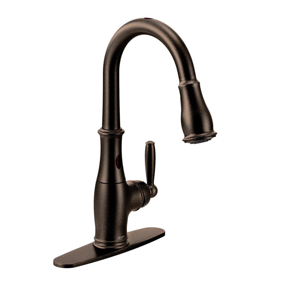 MOEN Arbor SingleHandle PullDown Sprayer Touchless Kitchen Faucet