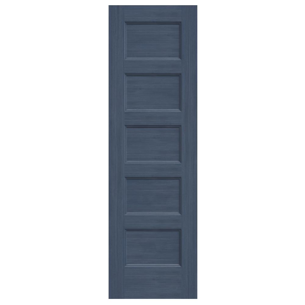 Jeld Wen 24 In X 80 In Birkdale Denim Stain Smooth Hollow Core
