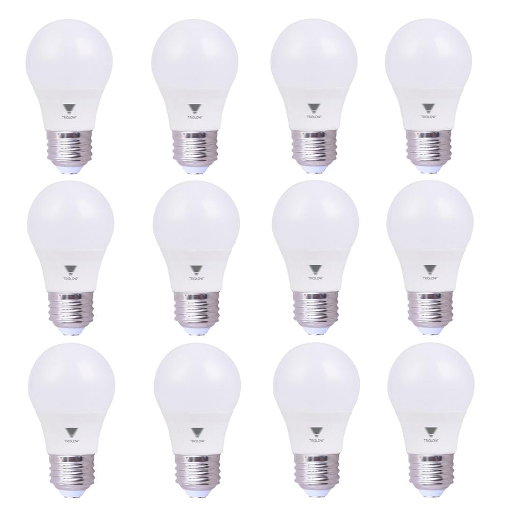 Triglow 6 5 Watt A15 Led Appliance Light Bulb Soft White 12 Pack 6 5 Watt A15 Led Appliance Light Bulb Soft White 12 Pack