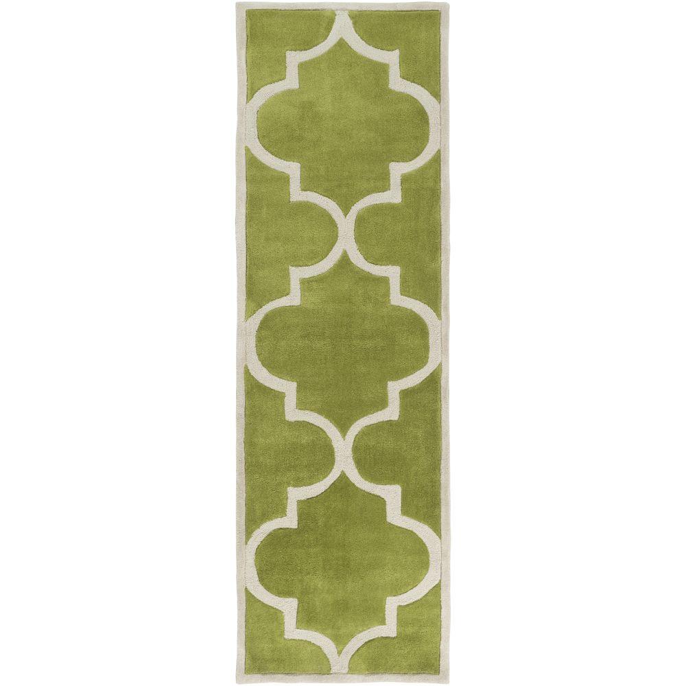 Artistic Weavers Idala Lime 2 ft. 6 in. x 8 ft. Indoor Rug Runner