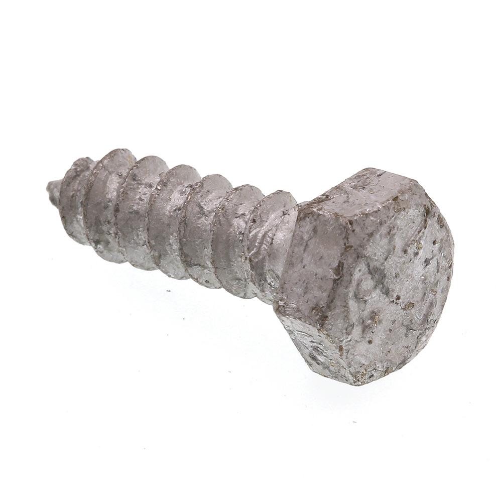 5/16 in. x 1 in. A307 Grade A Hot Dip Galvanized Steel Hex Lag Screws
