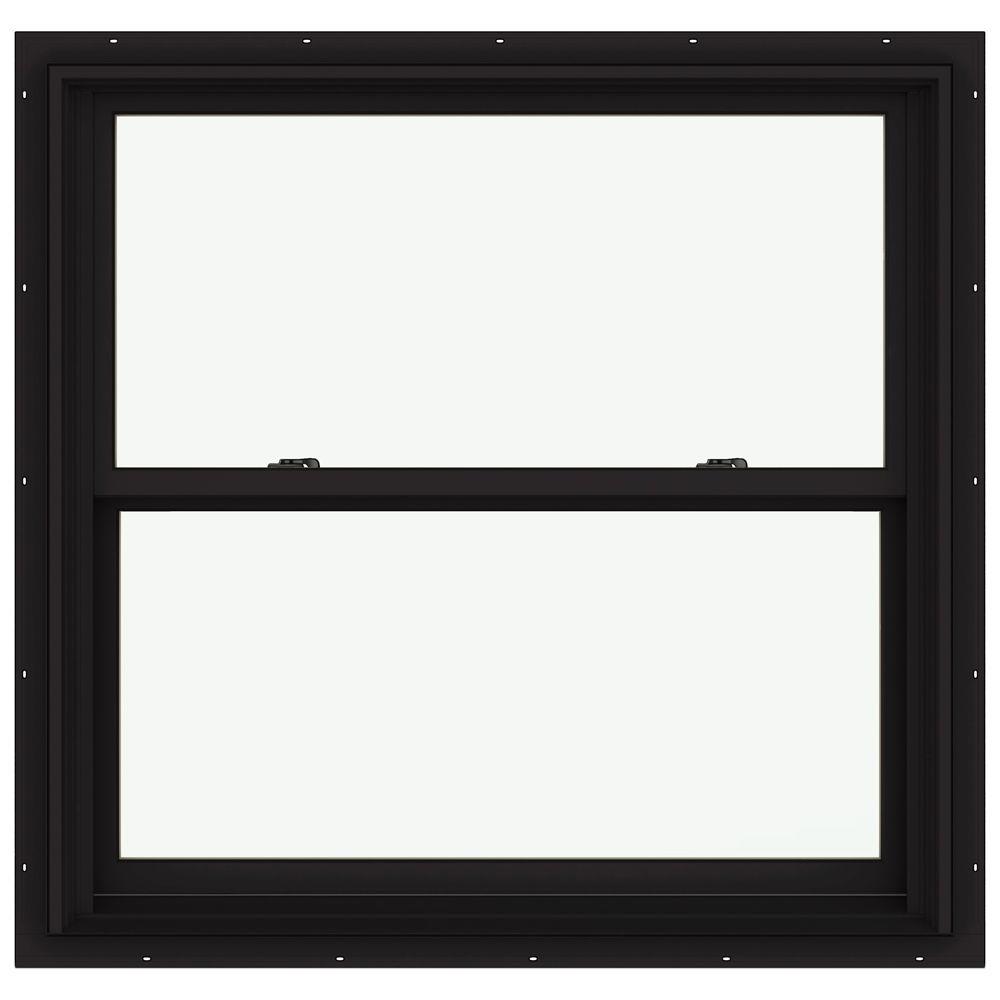JELDWEN 38.125 in. x 36.75 in. W2500 Double Hung Clad Wood Window