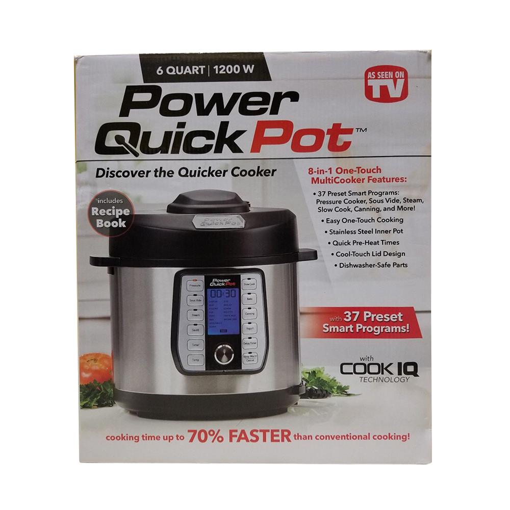 Power Quick Pot MultiCooker Quick Pot Pressure Cooker 6 Quart PQP6