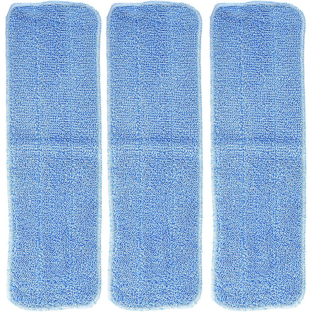 Replacement Microfiber Mop Pads, Compatible with Bona Mops, Washable