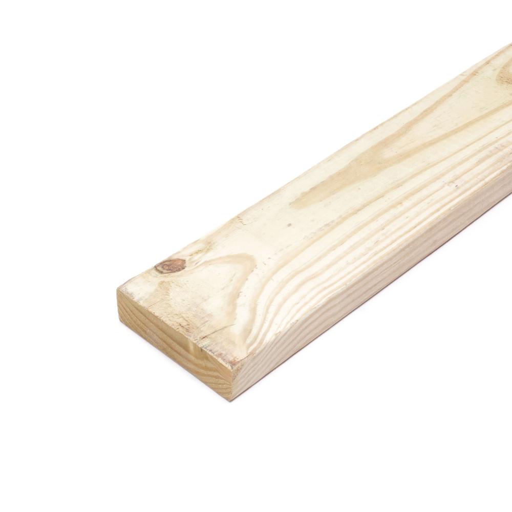 2 in. x 6 in. x 8 ft. #2 Prime Ground Contact Pressure-Treated Lumber