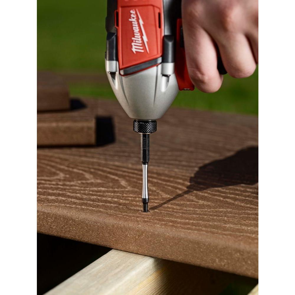 Milwaukee Impact Nut Driver Duty Fasten Screwdriver Bit Set Power Tool