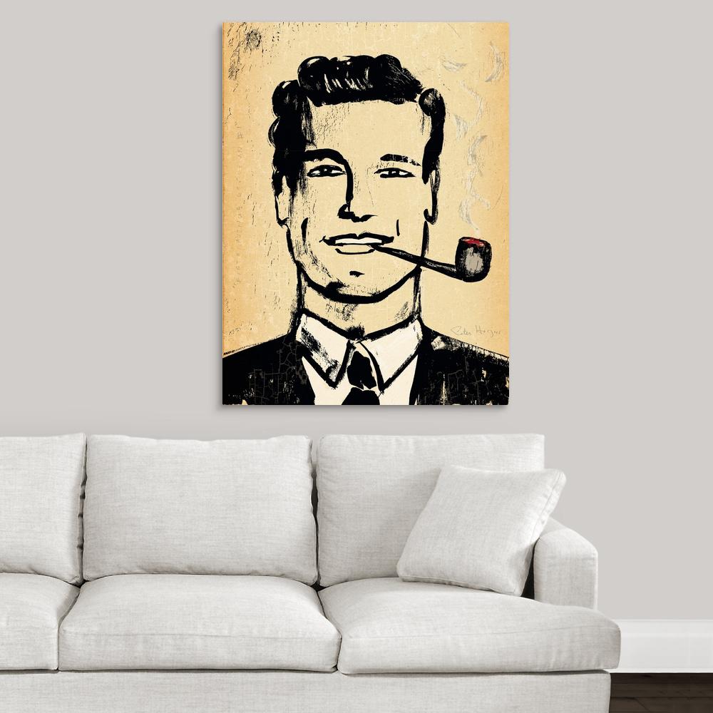 1940 S Fifth Avenue Gentleman I By Peter Horjus Canvas Wall Art