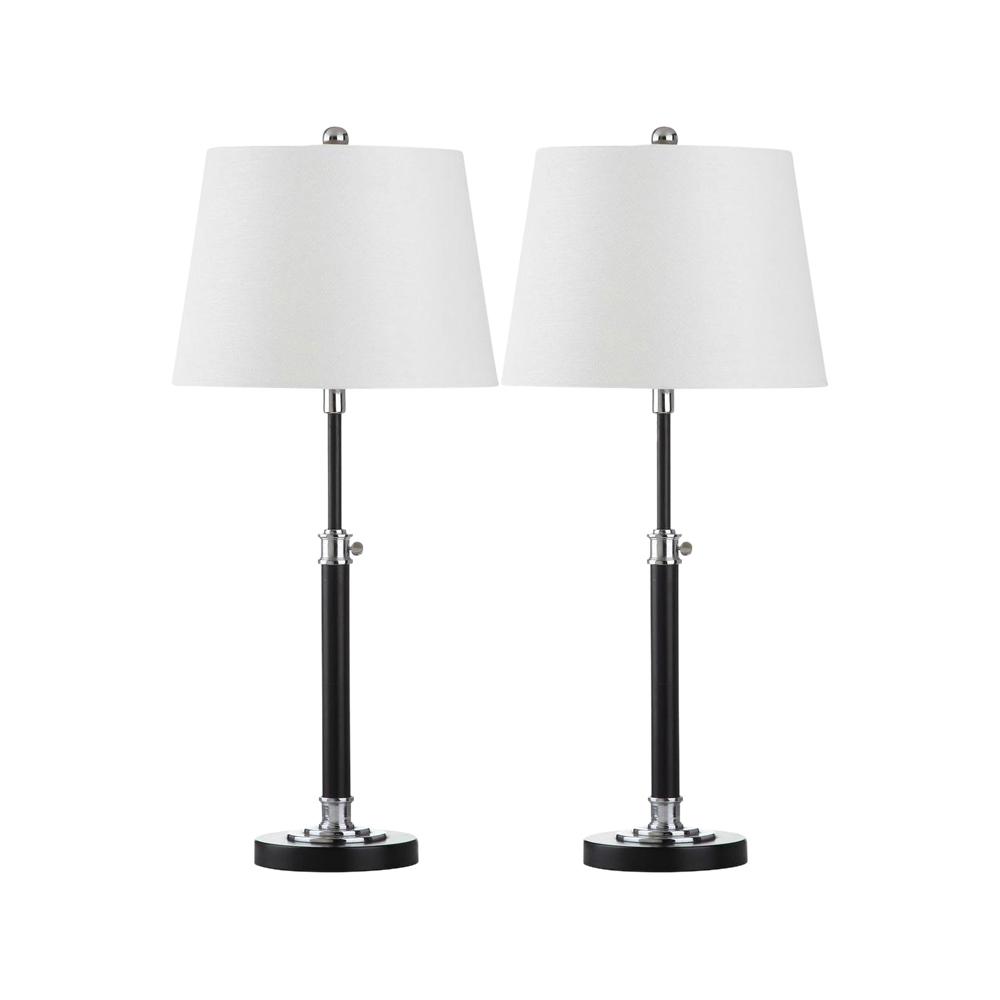 Safavieh Jones 29 in. Black Table Lamp (Set of 2)LIT4273ASET2 The