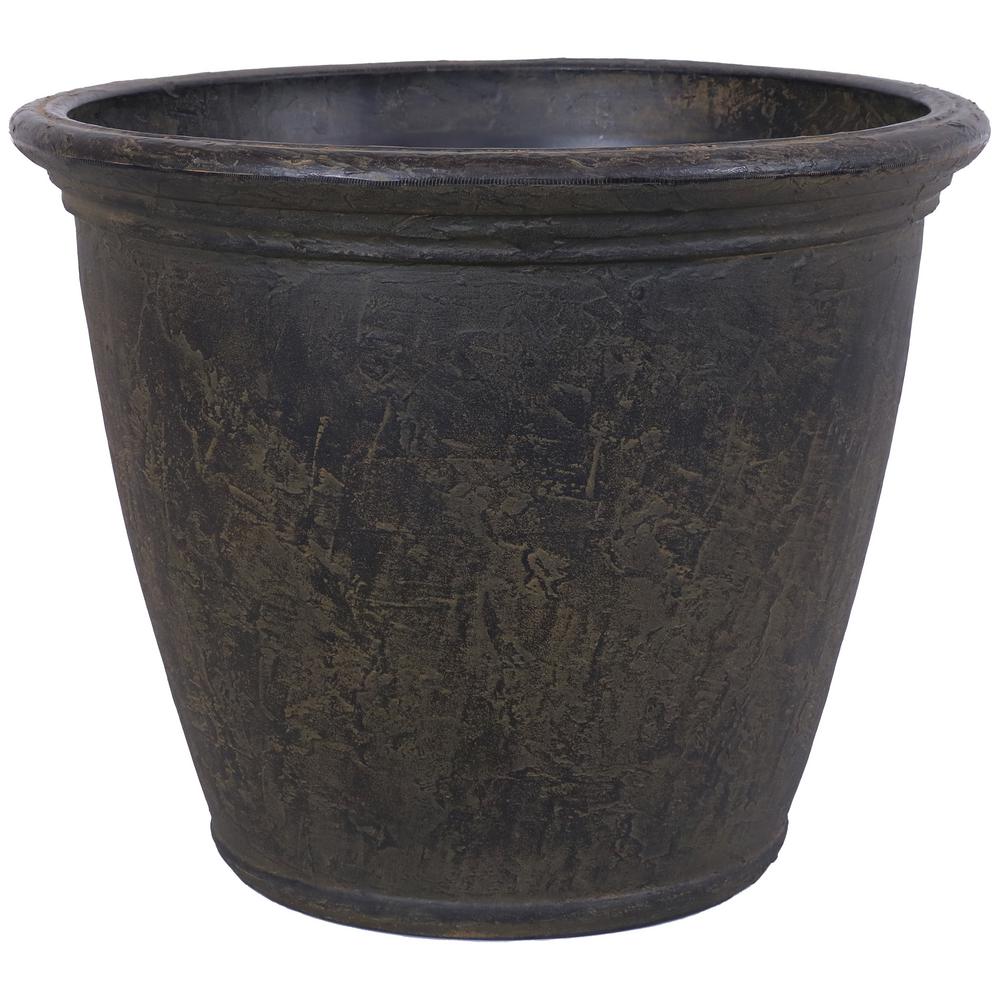 decorative resin flower pots