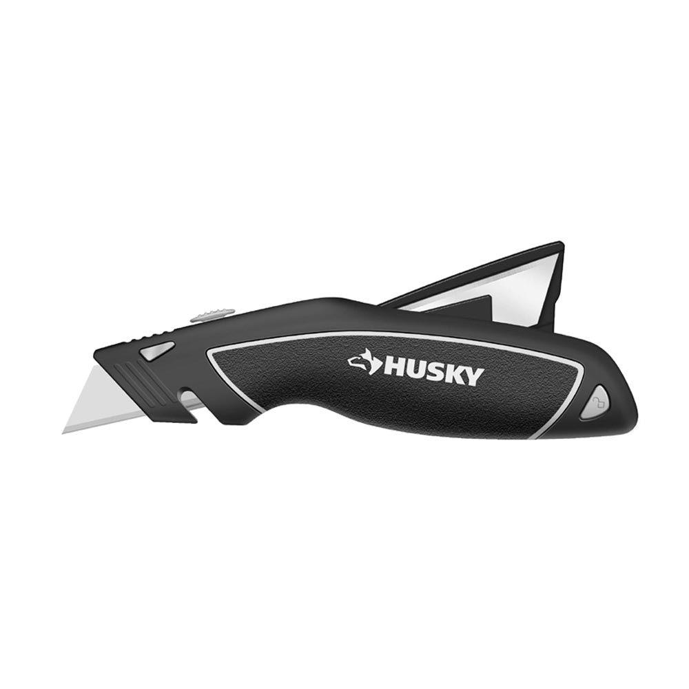 Husky 2.4 in. QuickRelease Retractable Utility Knife97244 The Home
