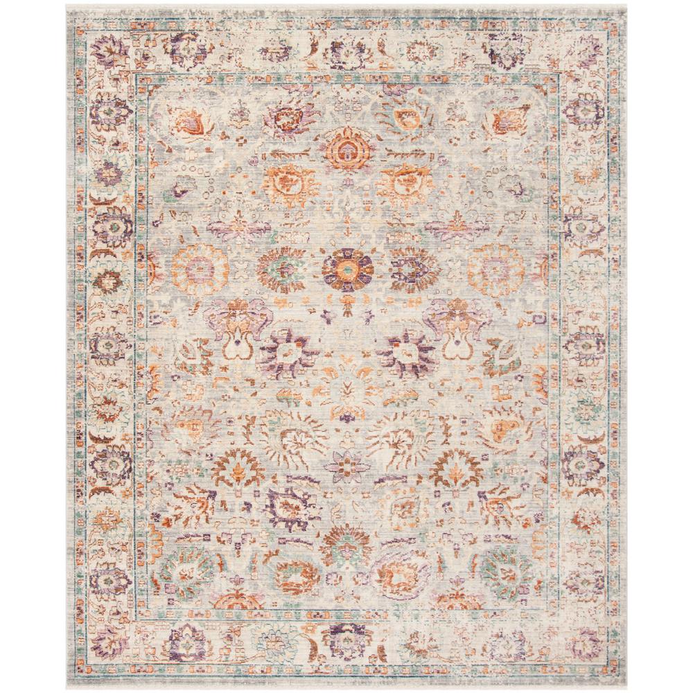 Safavieh Illusion Light Gray/Cream 9 ft. x 12 ft. Area RugILL710L9 The Home Depot