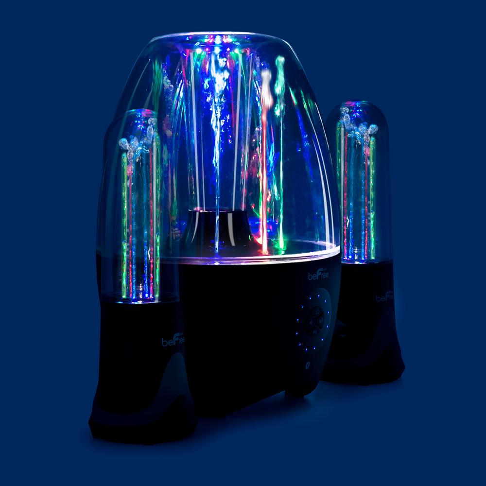 befree sound 2.1 channel multimedia led dancing water bt sound system