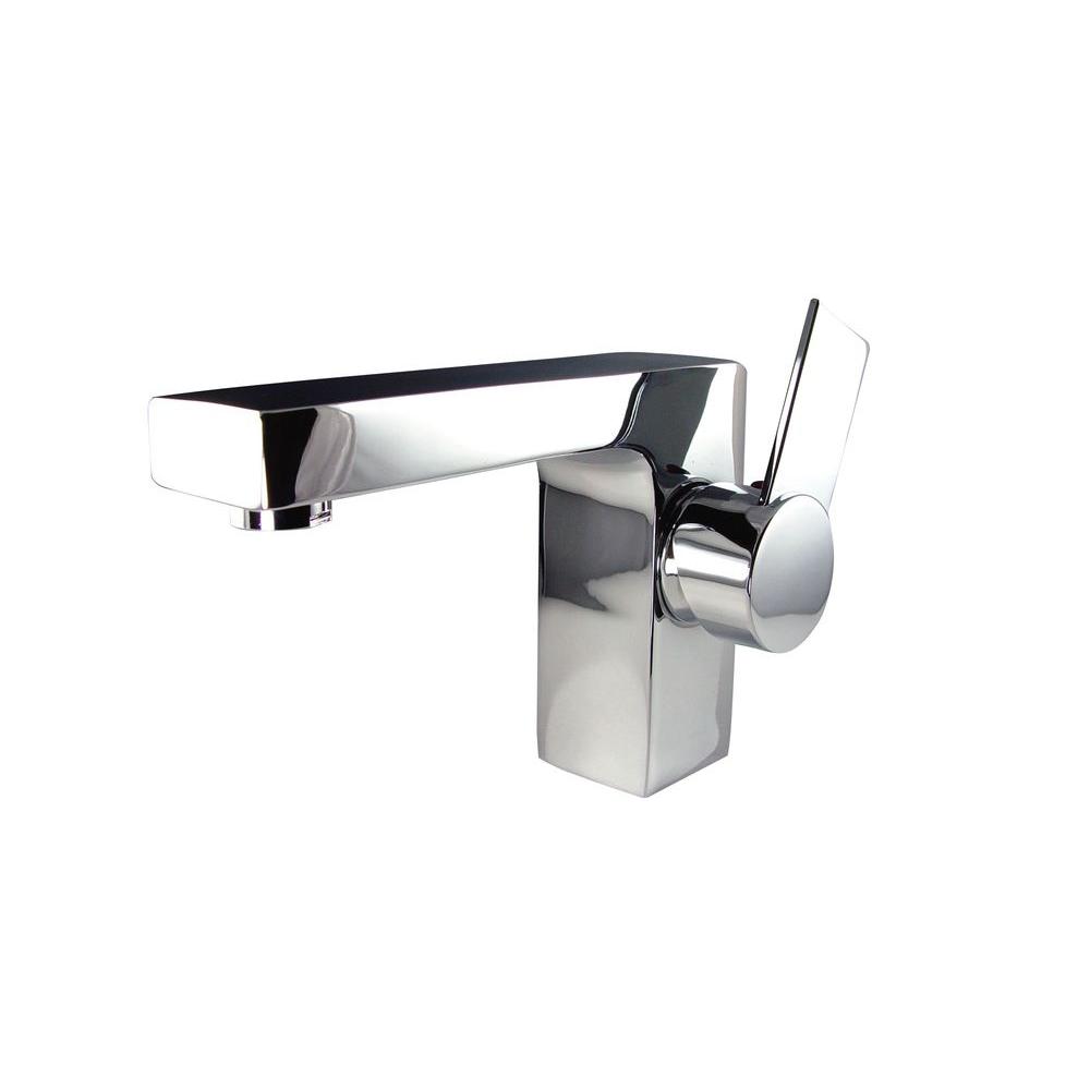 Fresca Isarus Single Hole 1Handle LowArc Bathroom Faucet in Chrome