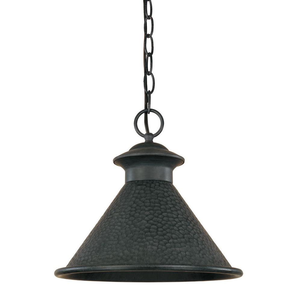 World Imports Dark Sky Essen 1Light Outdoor Rust PendantWI900842