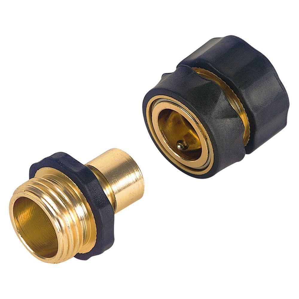 Melnor 2Piece Hose Connector Kit11MQC The Home Depot