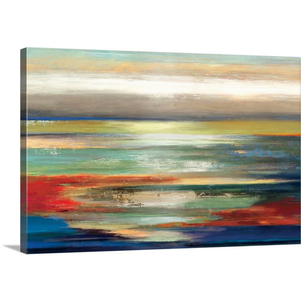 Greatbigcanvas Seascape Collage Viii By Pi Studio Canvas Wall Art 2371770 24 36x24 The Home Depot