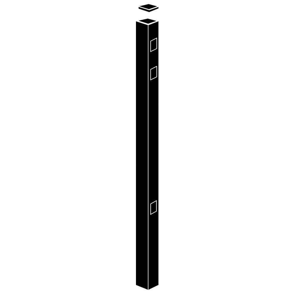 Metal Fence Posts Metal Fencing The Home Depot Metal Fence Posts Metal Fencing The Home Depot
