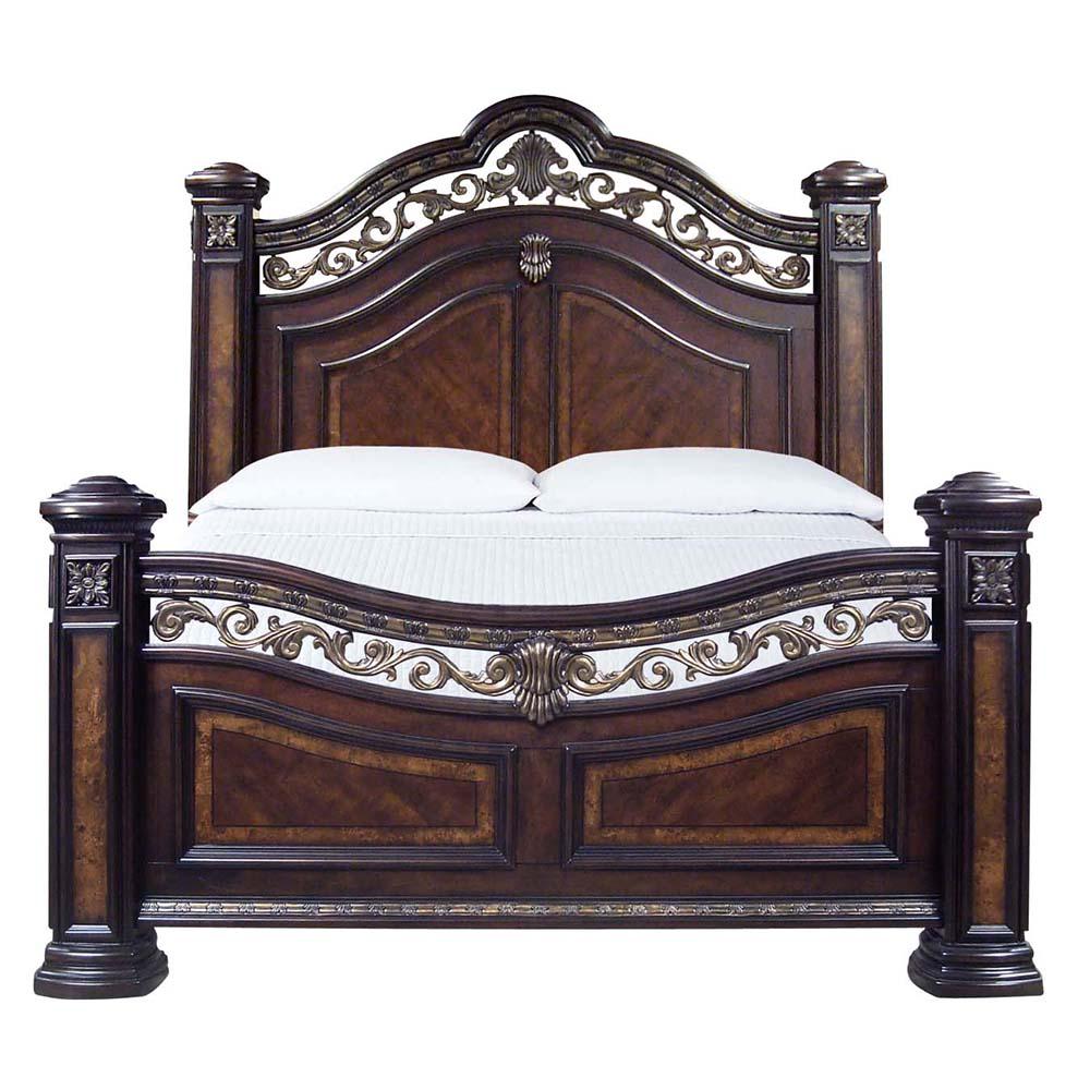 Steve Silver Monte Carlo Rich Brown King BedRE163SSKBED The Home Depot