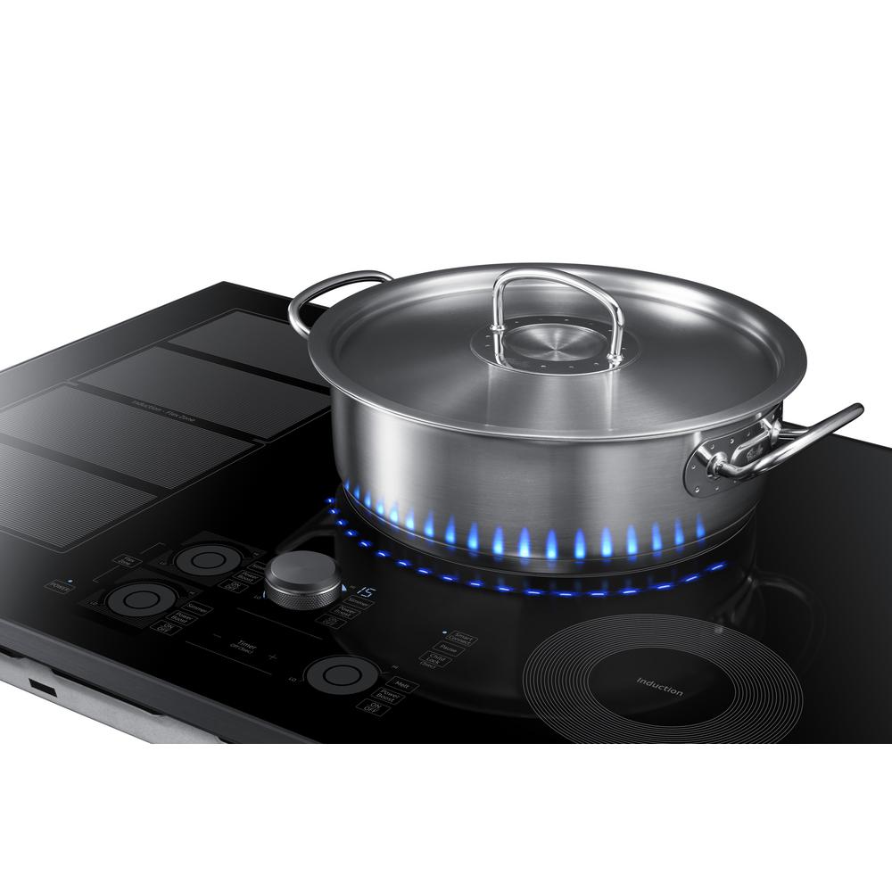 Samsung 30 In Induction Cooktop With Fingerprint Resistant Black