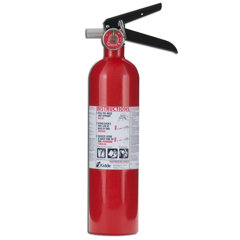 recommended fire extinguisher for home