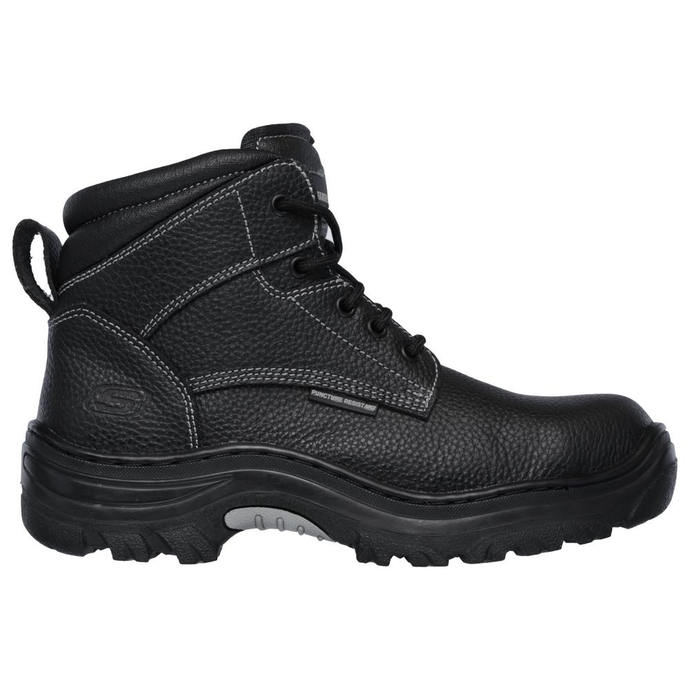 steel toe skechers work boots