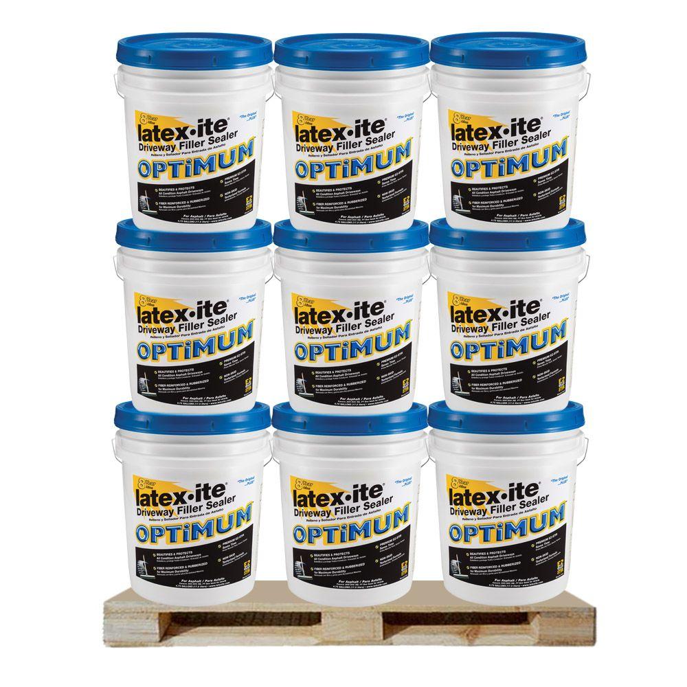 Latexite 4.75 Gal. Optimum Driveway Filler Sealer (36 Pails / Pallet