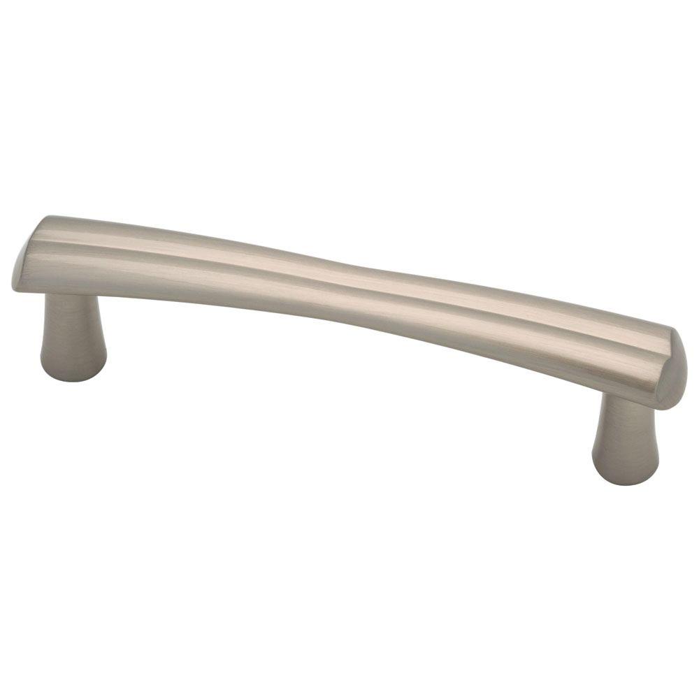 Liberty 3 in. (76mm) Satin Nickel Notched Drawer PullP18957CSNC