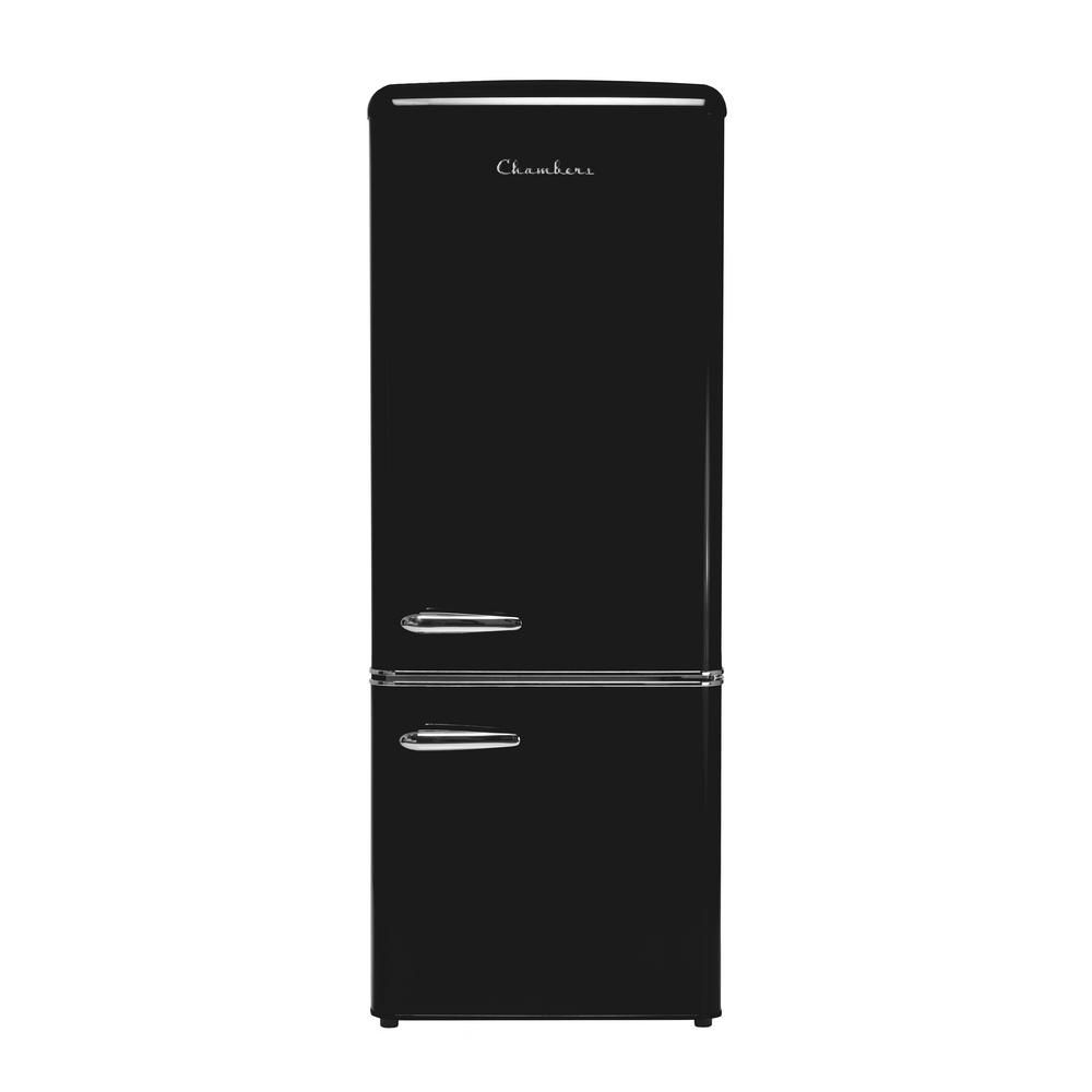 Chambers 57 in. H 7 cu. ft. Bottom Freezer Energy Star Refrigerator in Midnight BlackMRB192