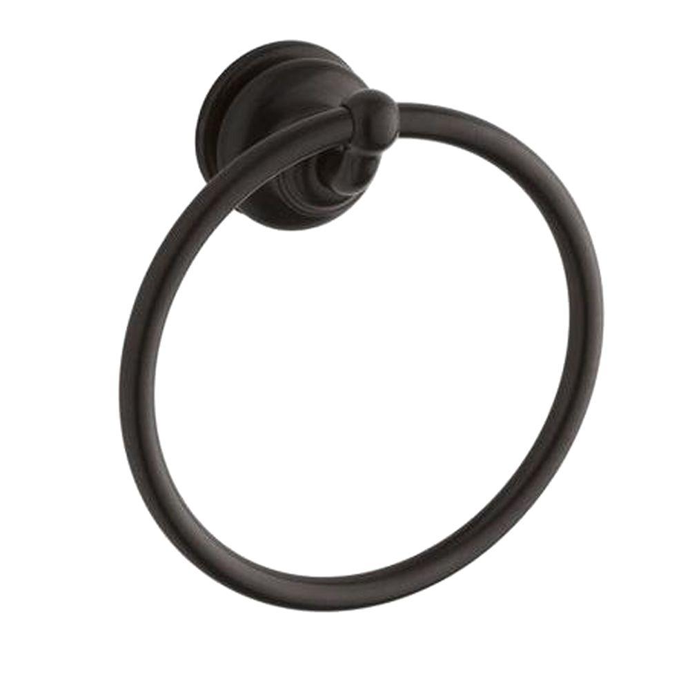 KOHLER Fairfax Towel Ring in OilRubbed BronzeK121652BZ The Home Depot