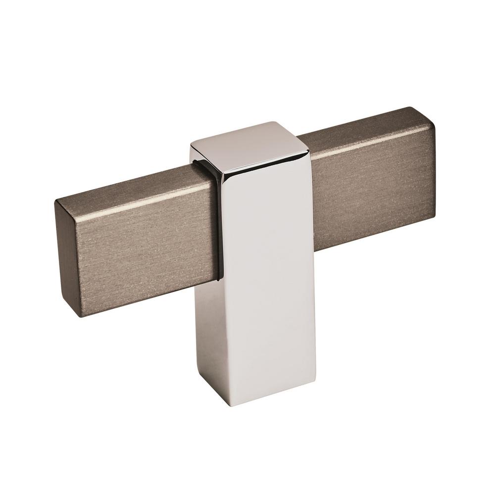 60 x Designer 60mm Square L Shape Pull Knob Kitchen Cupboard Door Handle