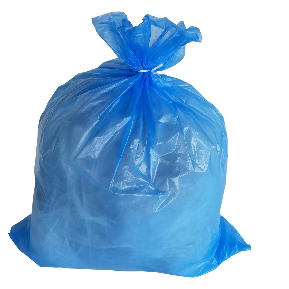 65 gallon clear trash bags