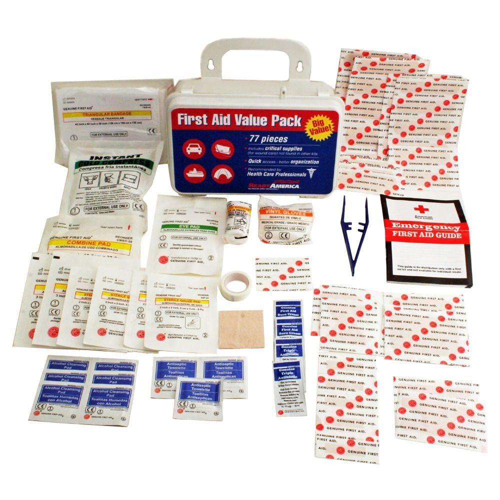 first aid kit materials