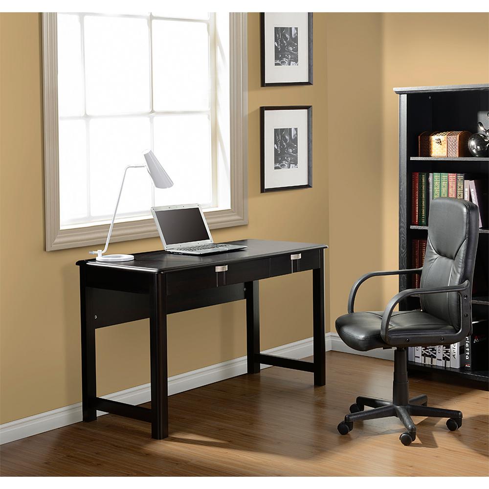 Techni Mobili Espresso Modern Writing Desk With Storage Rta 1460