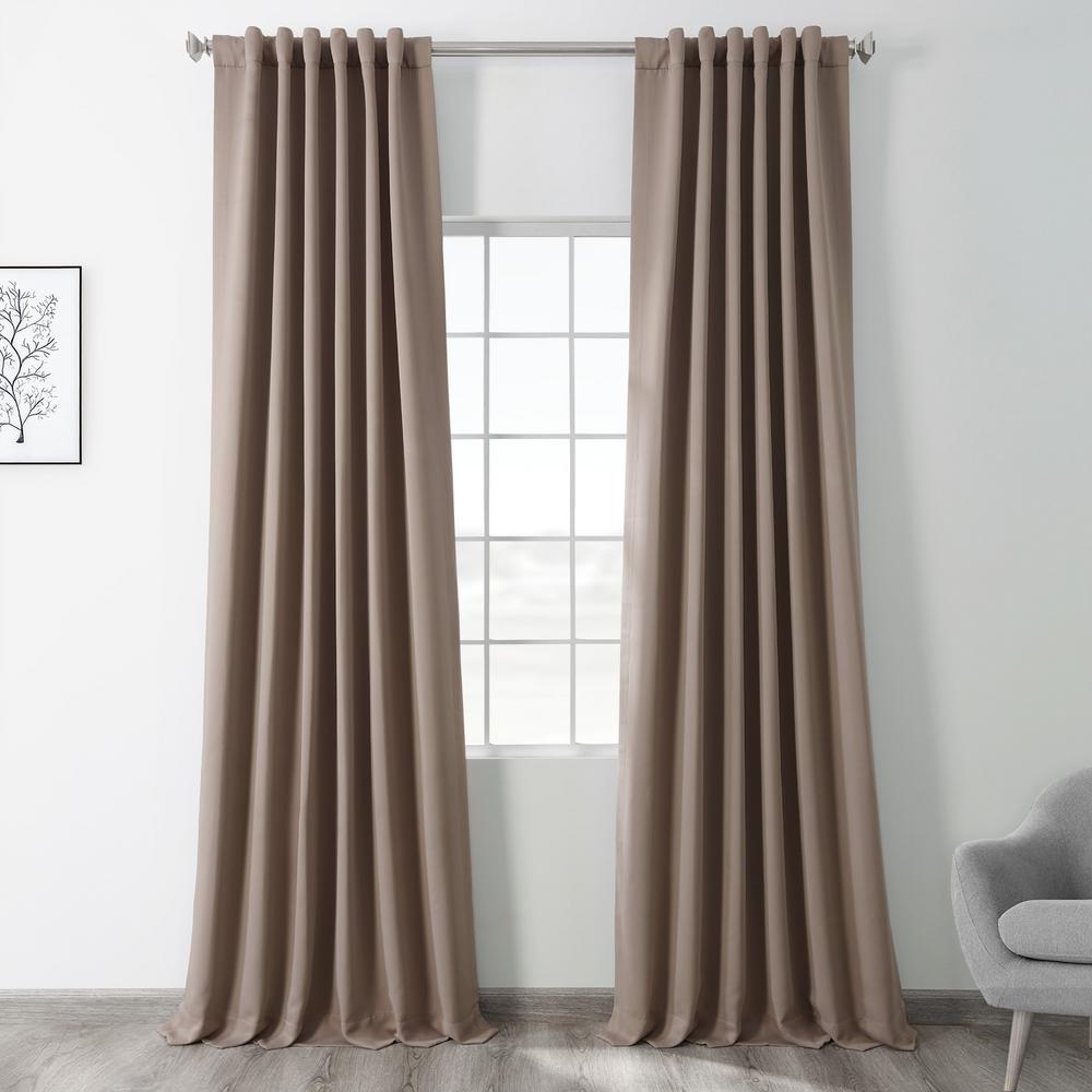 Exclusive Fabrics Furnishings Formal Taupe Brown Blackout